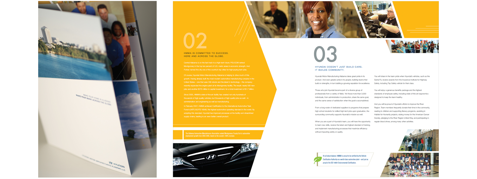 hyundai motor manufacturing alabama hmma brochure design